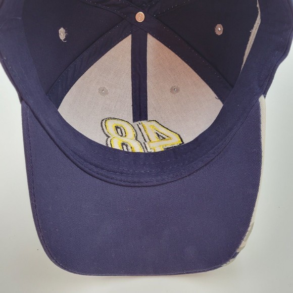 Team Lowes Racing Adjustable Blue Baseball Hat Cap #48 Jimmie Johnson Nascar - Picture 7 of 11